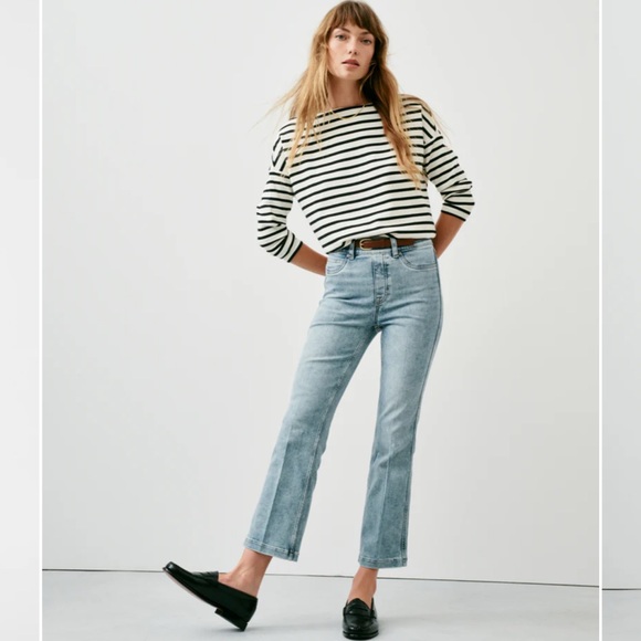 SPANX Denim - Spanx‎ Kick Flare Jeans Indigo Sky XL